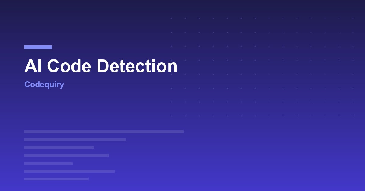 Codequiry's New AI-Written Code Detector